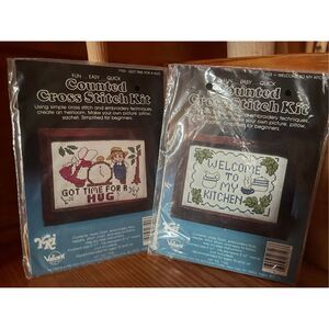 Vintage Cross Stitch Kits